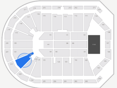 5 lower bowl tickets for Charlie Puth on May 9