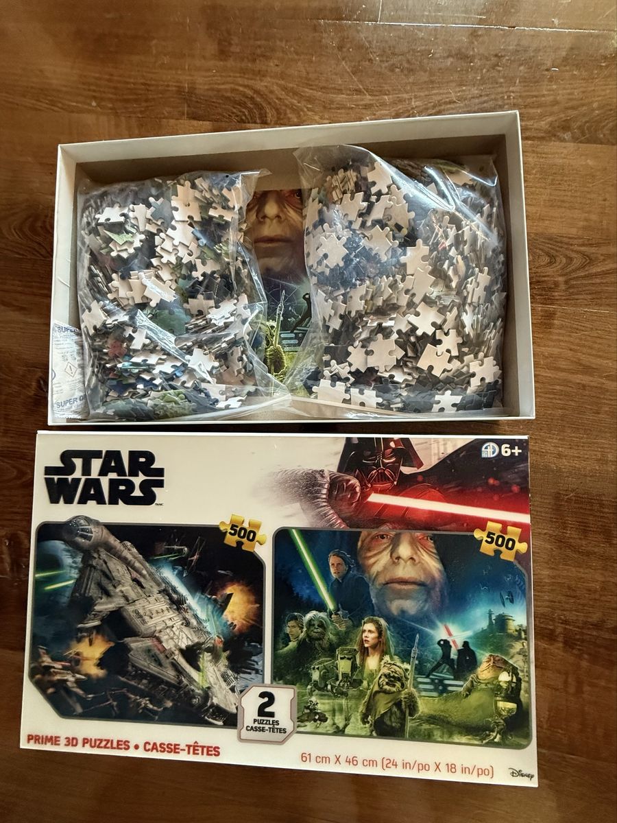 Star Wars May 4th Disney 3D Puzzles Set of 2,