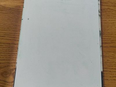 Marble Pattern whiteboard Clipboard - Standard Size with Metal Clip