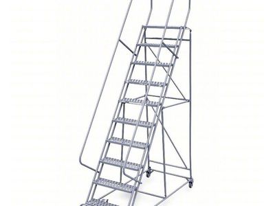 40% OFF RETAIL! BRAND NEW* COTTERMAN 10-Step Rolling Staircase Ladder (Delivery Available)