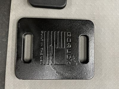 GORUCK 20 LB, Titan 25lb, Titan 10lb Ruck Plate Cast Iron USA Flag Weight