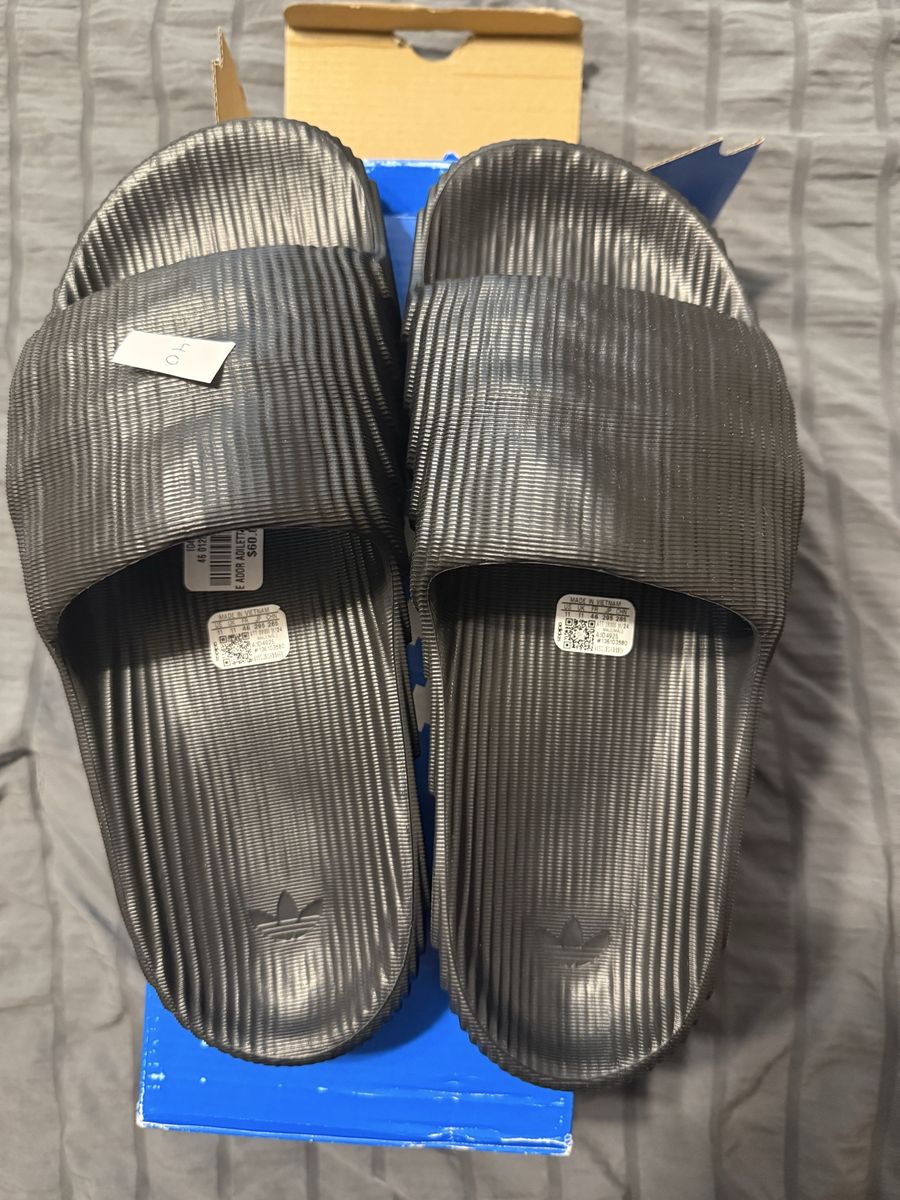 Adidas Adilette 22 Slides - Size 11 Men - Black