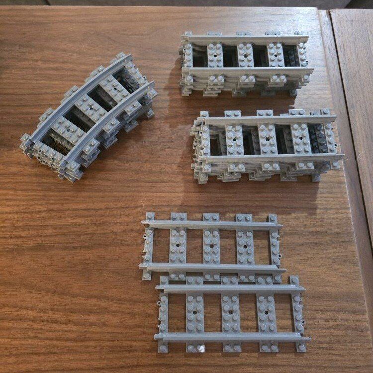 14 Lego City Track - Used