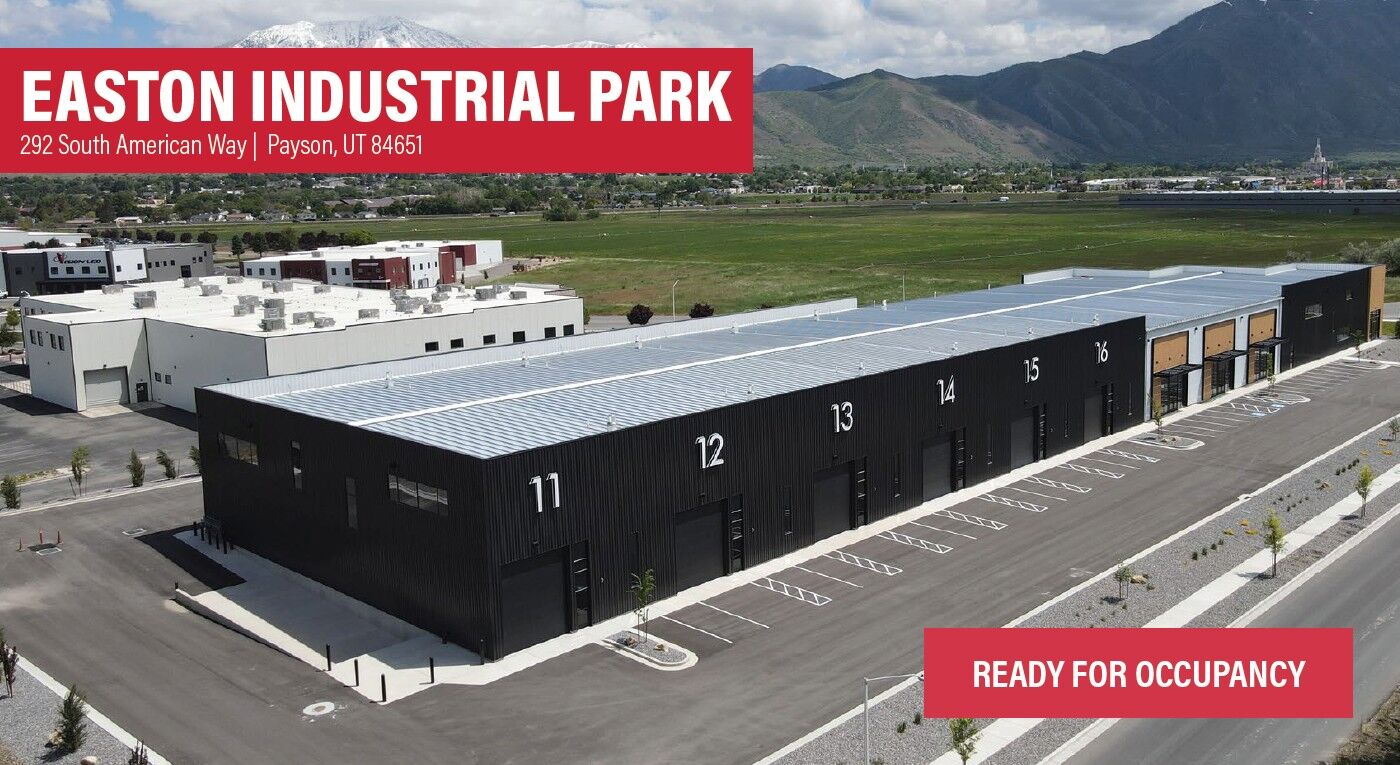 Easton Industrial Park FOR LEASE - 2,327-4,676 SF - Payson, UT