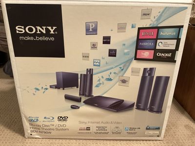 Sony —DVD blu-ray, surround sound system