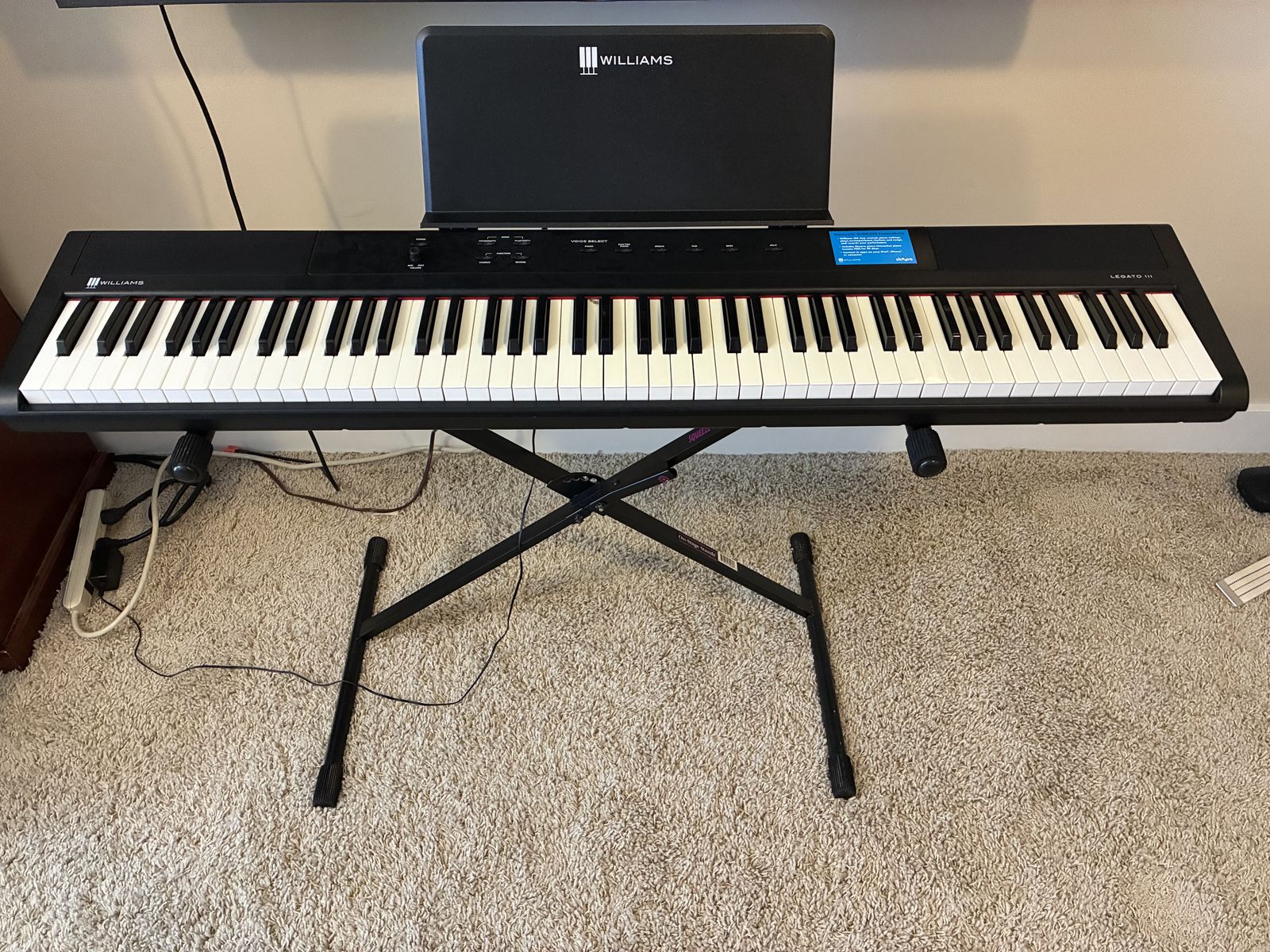 Williams Legato III with Stand