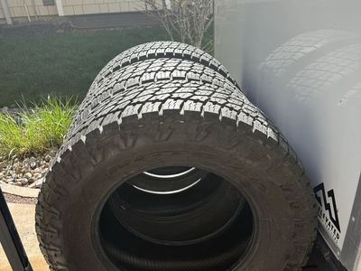 3 large tires