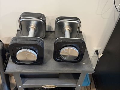 Ironmaster adjustable dumbbell set