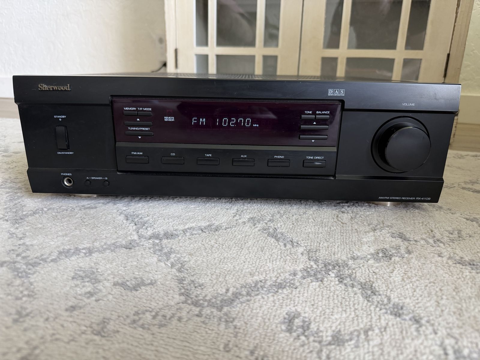 Sherwood RX-4109 AM/FM Phono Stereo Receiver