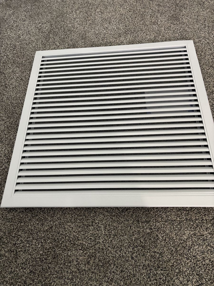 #+ Gable Vent by Zepoty White 24 inch x 24 inch