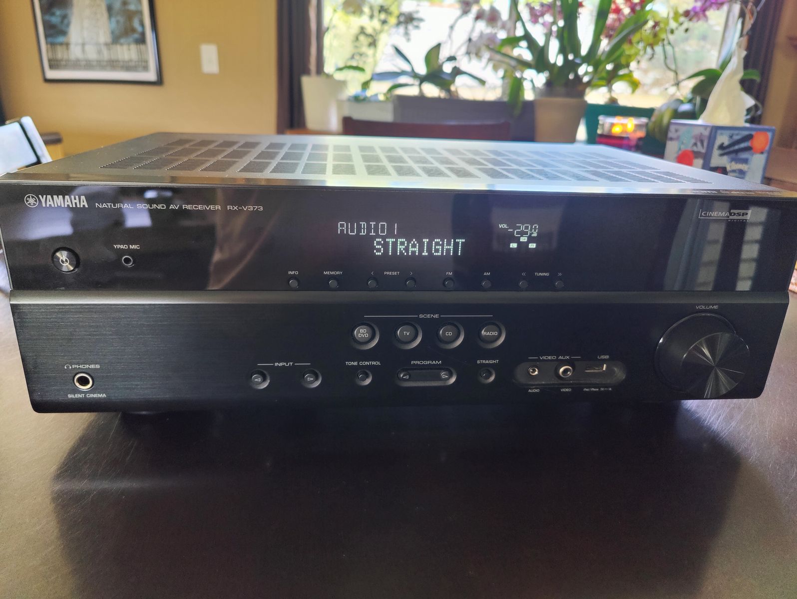 Yamaha RX-V373 5.1-Channel 4K AV Receiver