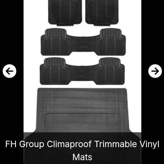 5 piece Universal Vinyl Mat Set (NEW)