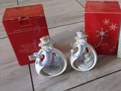 Avon Snowmen ornaments