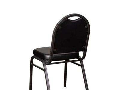 8 Metal Stackable Chairs