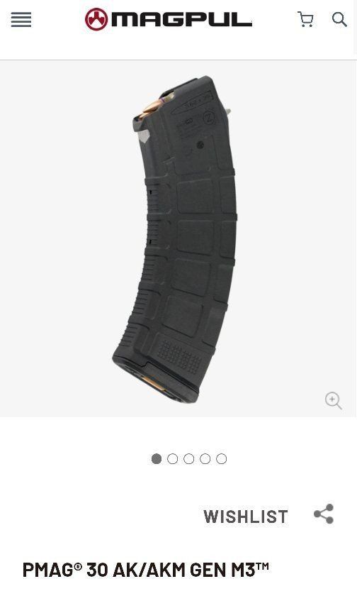 New Magpul PMAG 30 AK/AKM 30 Round Magazine