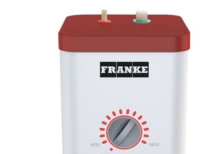 Franke HT-400 The Little Butler Instant Hot Water Tank Dispenser, Stainless Steel, Compact Design