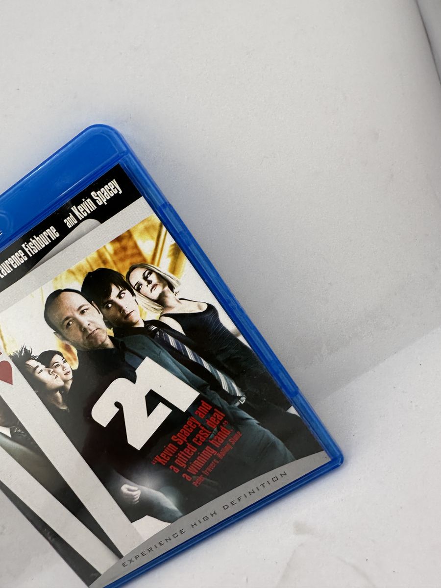21 Blu-ray 2008 Kevin Spacey Jim Sturgess Laurence Fishburne Card Counting