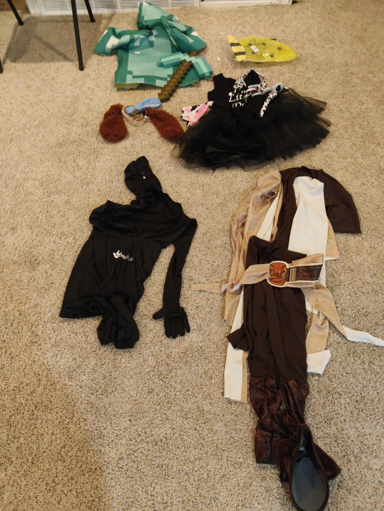 Costumes sizes 8-12