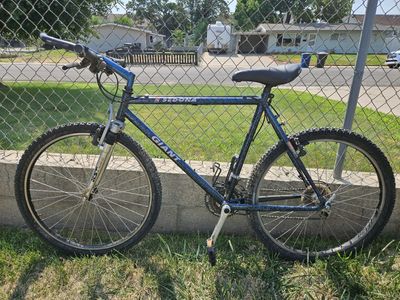 90s GIANT SEDONA Mountain Bike TAIWAN Rigid CUSTOM BUTTED Chromoly VINTAGE Steel $125