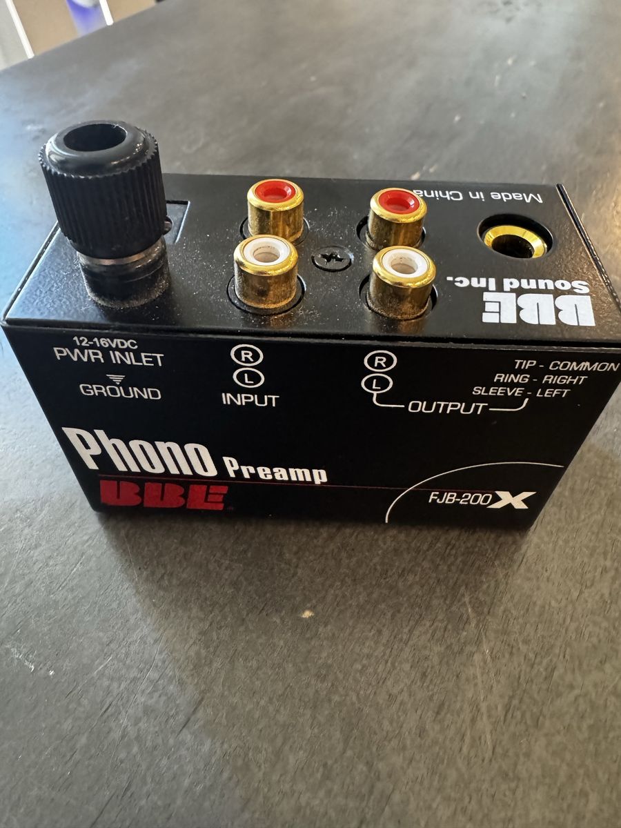 Phono preamp