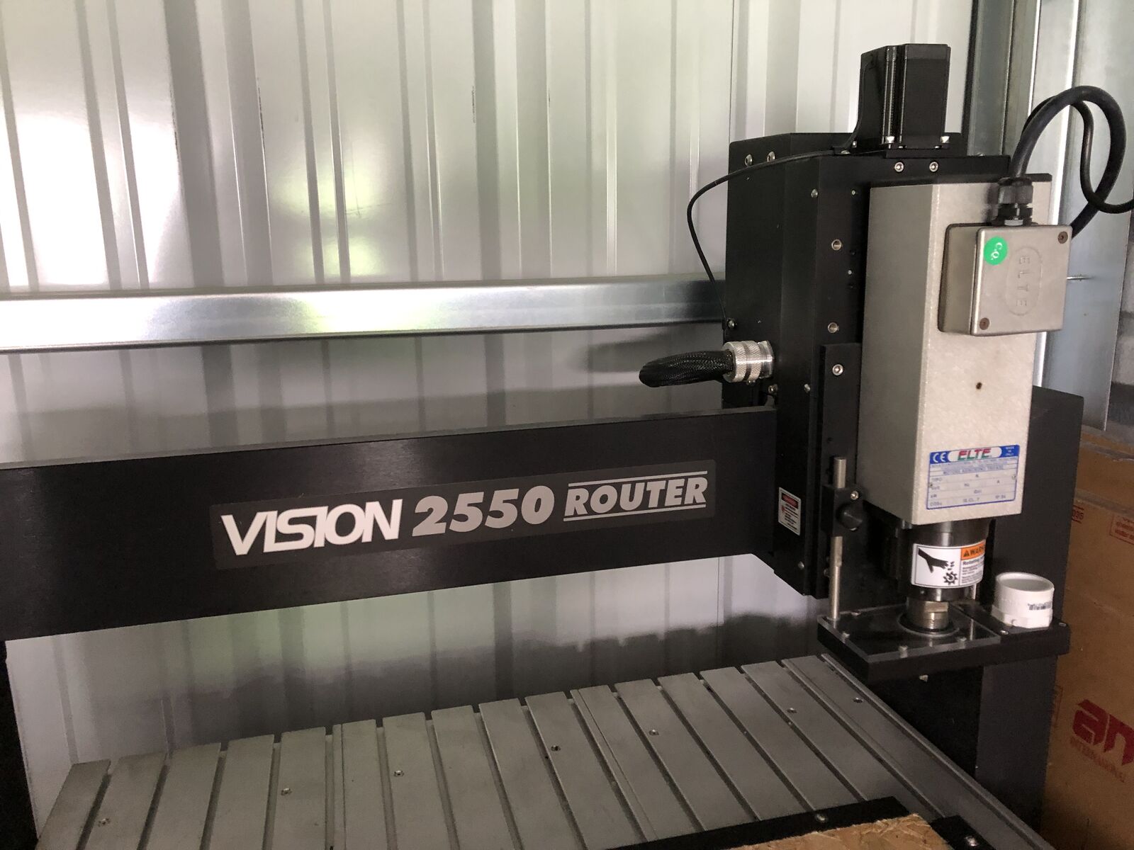 Vision 2550 CNC Router and Engraver with Raster Braille Capabilities