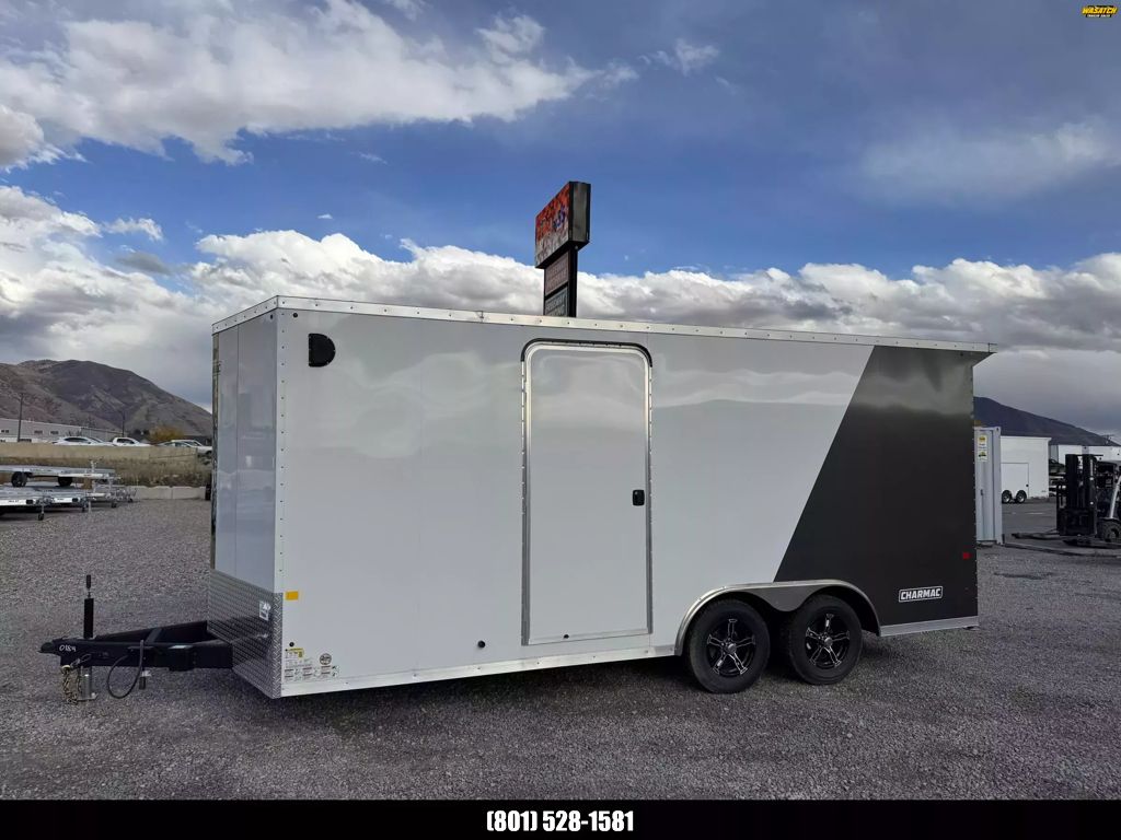 2025 Charmac Trailers 8.5x18 Stealth Enclosed Car