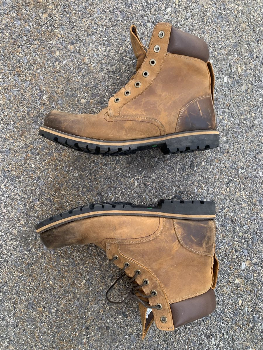 Timberland Men's Premium Waterproof Boots - Wheat Nubuck, Size 12 w