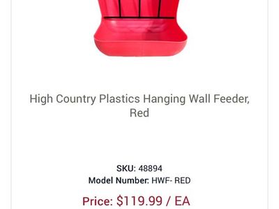 Hanging Feeder