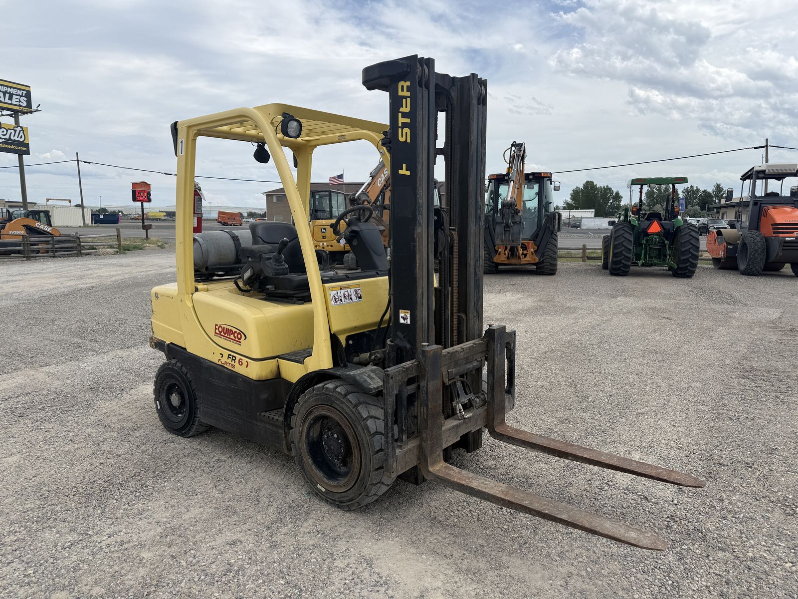 2005 Hyster H60FT- Stock: 11417