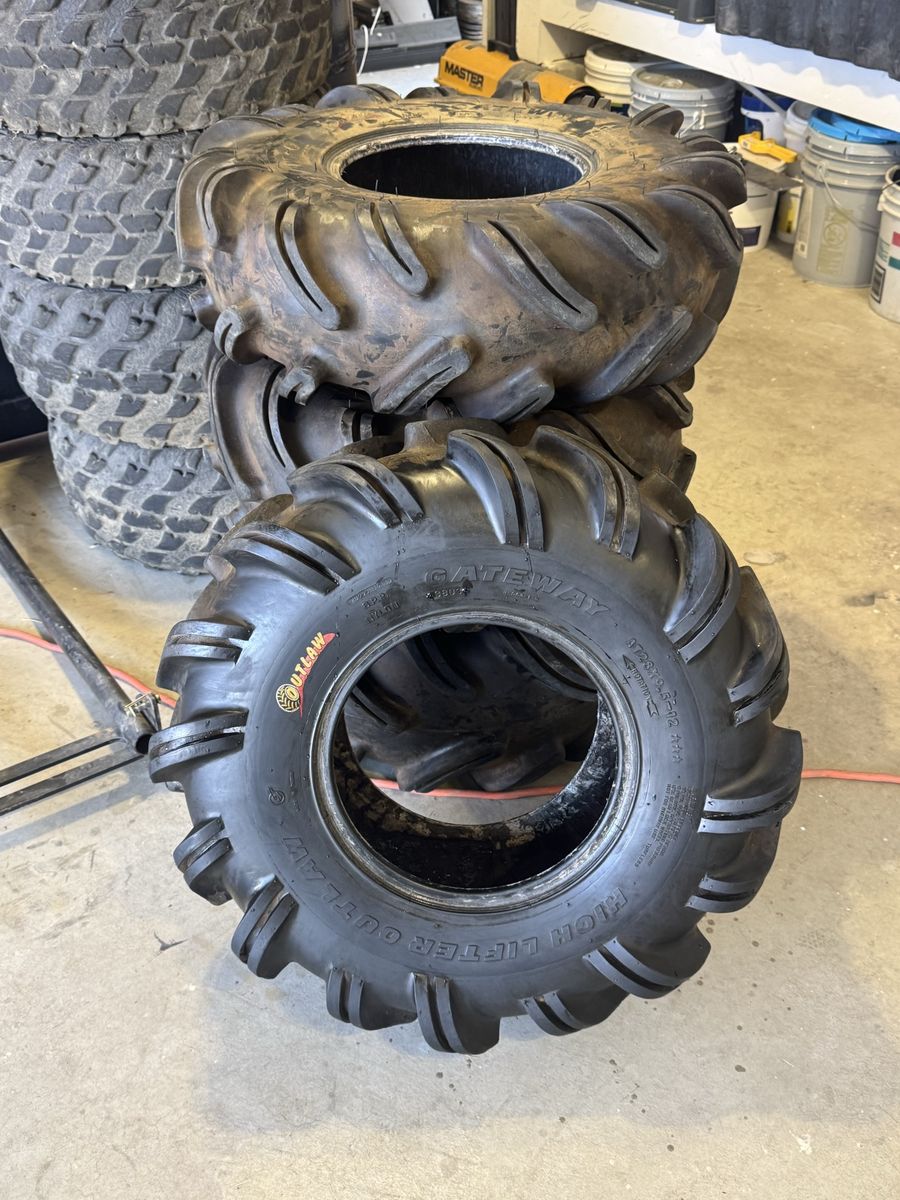 High Lifter Outlaw ATV / UTV Mud Tires AT28x9.5-12 - Set of 4