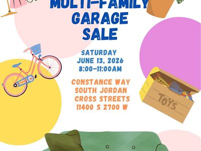 Multi family garage sale