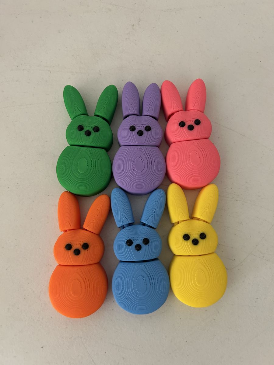 3D Printed Easter Fidget Toys