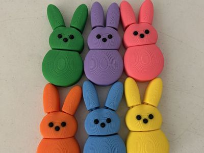 3D Printed Easter Fidget Toys