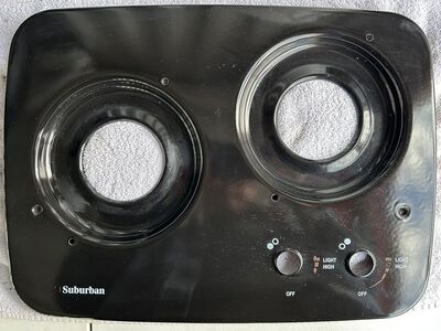 Camper stove top cover