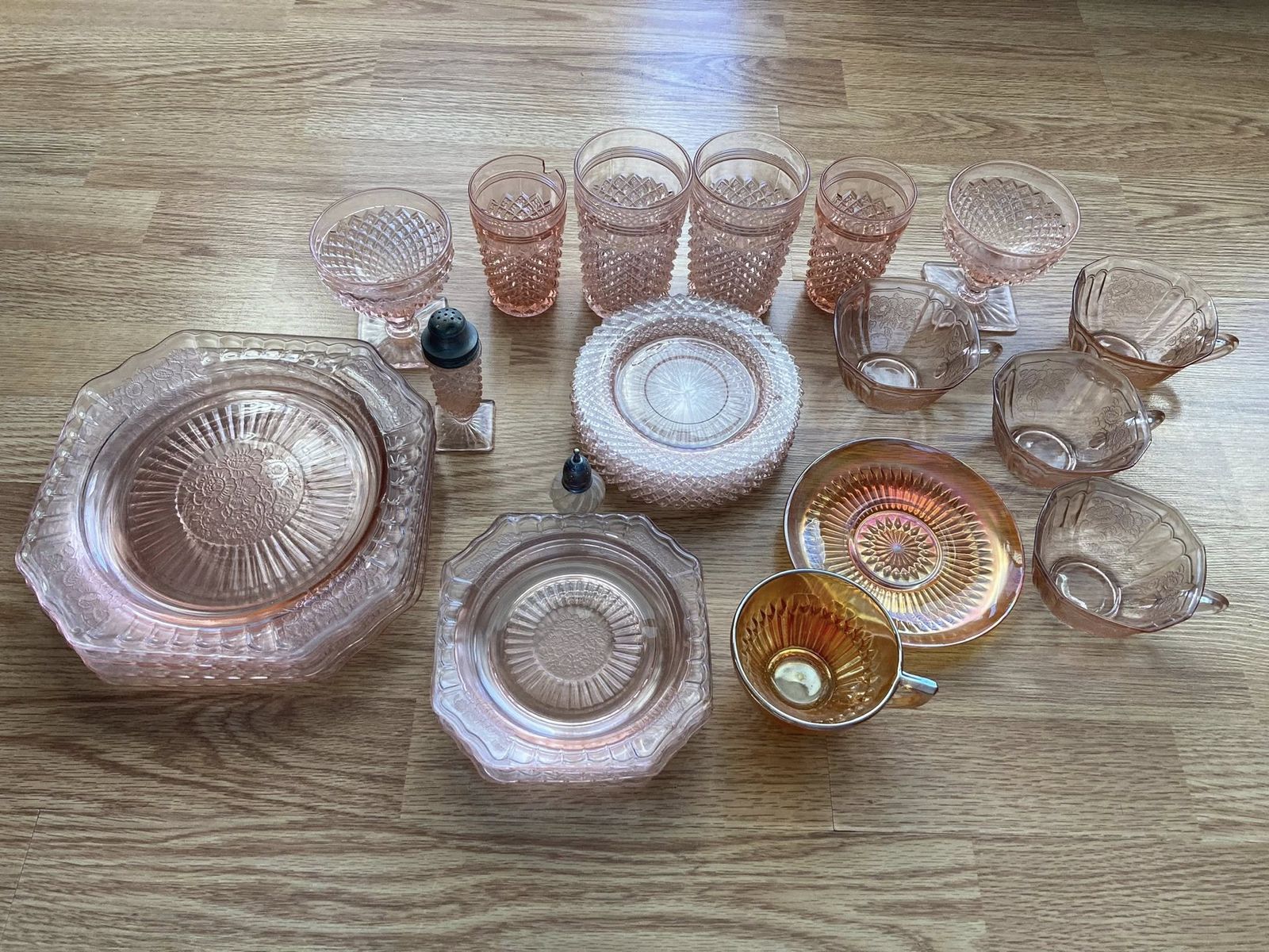26 piece depression glass set 26 piece depression glass set.