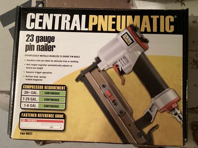 Pneumatic 23 Gauge Pin Nailer