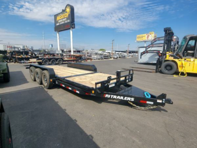 2026 PJ Trailers 24' T6 Triple 21K Flatbed Tilt Deck Trailer