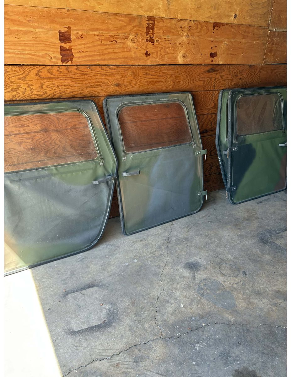 Camo Canvas Doors for Off-Road Vehicle