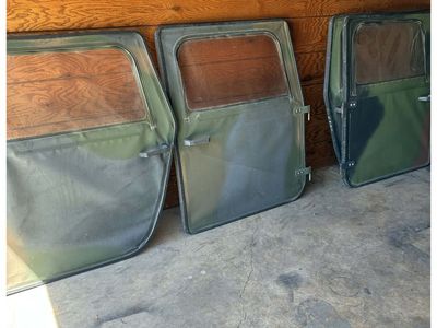 Camo Canvas Doors for Off-Road Vehicle