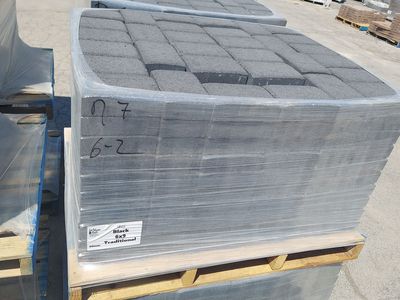 BLACK 6x9 PAVERS