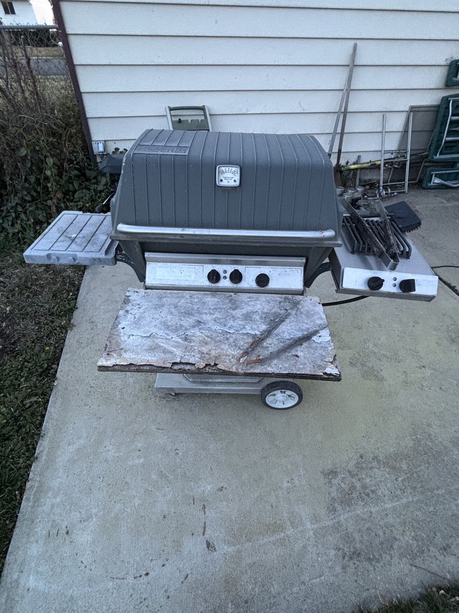 Old Gas Grill
