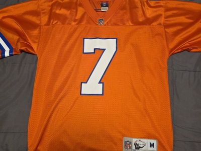 Reebok NFL Throwbacks John Elway Denver Broncos Jersey Size M