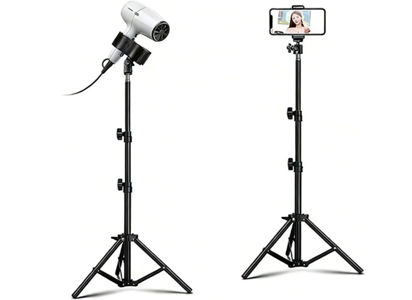 Hair Dryer Stand 82" Extendable Holder