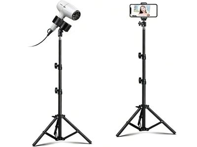 Hair Dryer Stand 82" Extendable Holder