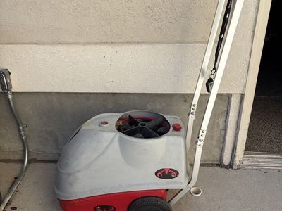 Lobster Elite Tennis Ball Machine with Portable Wheeled Cart