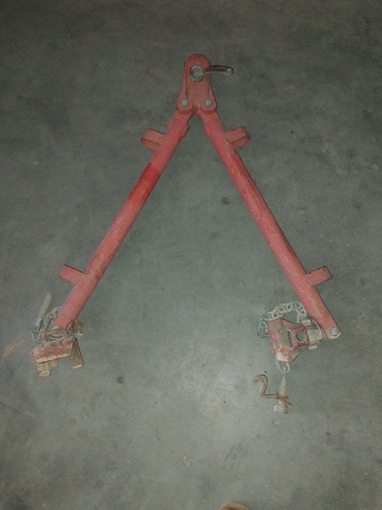 heavy duty pilot bumper pull tow bar