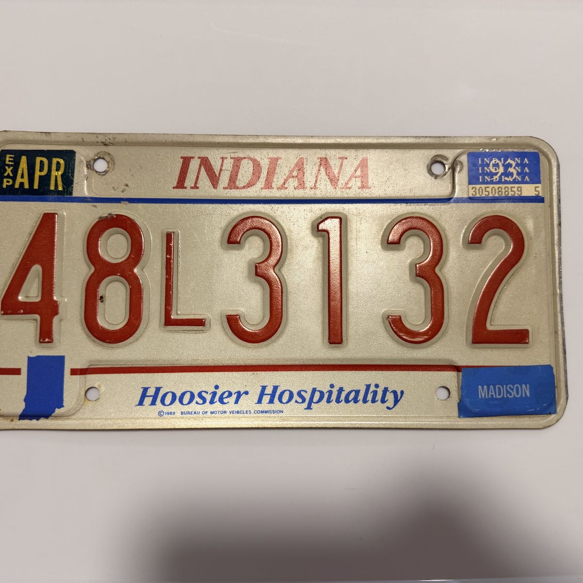 Indiana License Plates
