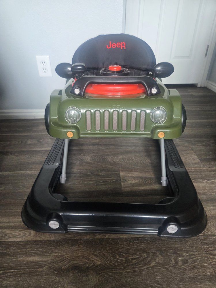 3-in-1 Design: Easily converts from a traditional baby walker to a push-behind walker, and eventually into a rolling toy car wit