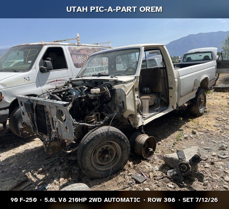1990 Ford F-250 Parts - UTPAP Orem