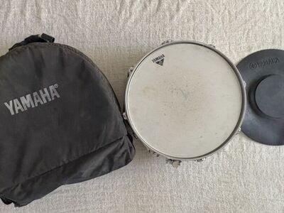 Yamaha SD-225 Metal Snare Drum + Extras